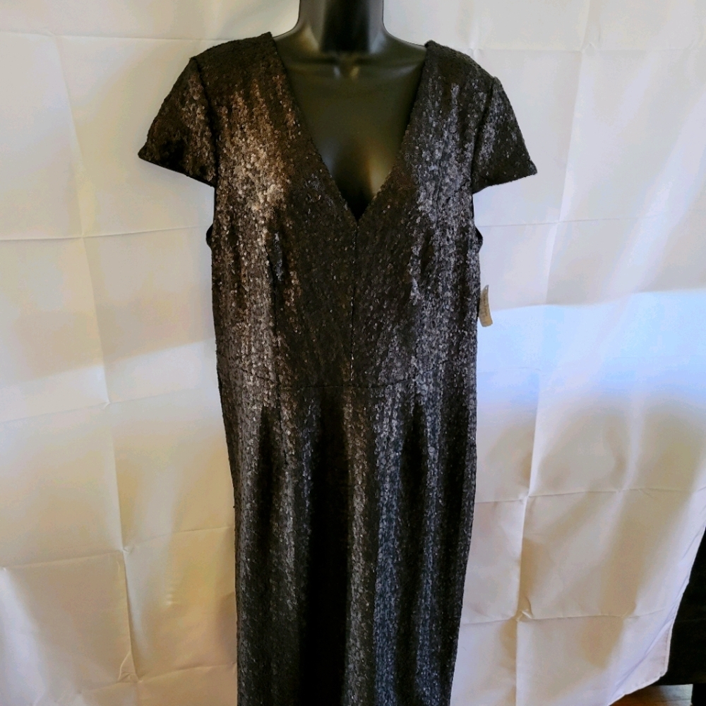 Black Sequined After Five